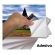 100 Papel Foto Glossy Auto Adesivo 130g A4 Á Prova Dagua - Branco