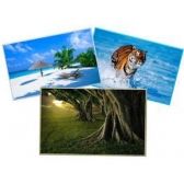 100 Folhas Papel Foto Glossy 135g A4 Á Prova Dagua - Branco