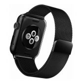 Pulseira Milanese Aço Inoxídavel Para Apple Watch 1 2 3 4 5 - Preto