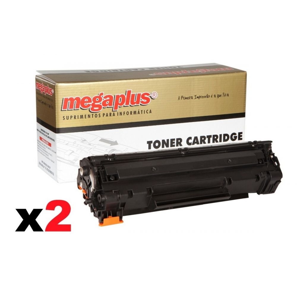 2 Toner Compatível Ce285a Cb435a Cb436 P1102 1005 1120